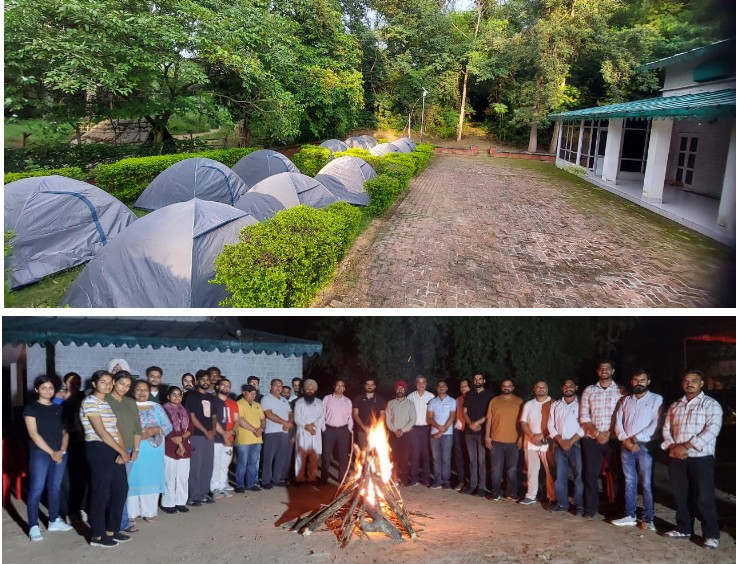 प्रकृति प्रेमियों के लिए नारा वन में रात्रि कैम्पिंग का आयोजन